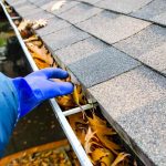 roof gutter cleaning